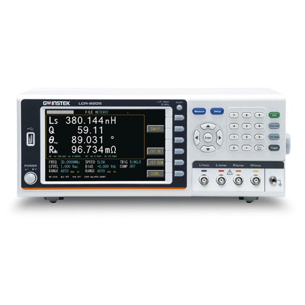 LCR 8205 High Frequency LCR Meter 8200 Series Front Nusa Calibration