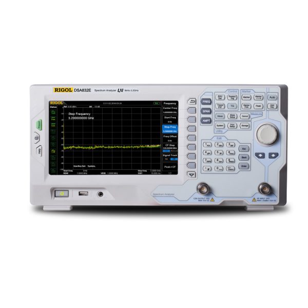 Rigol DSA832E Front Nusa Calibration