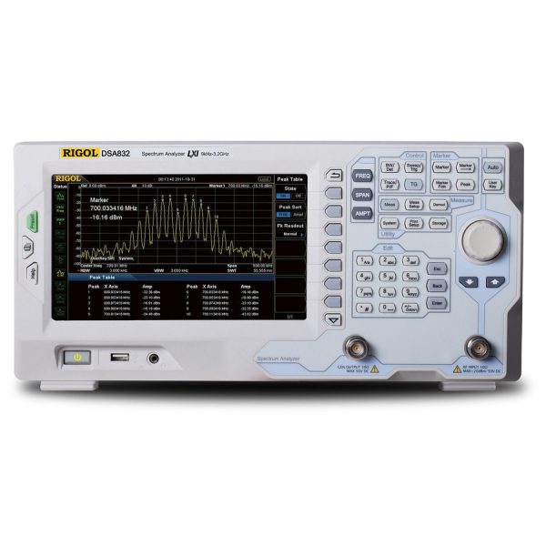 Rigol DSA832ETG Front Nusa Calibration